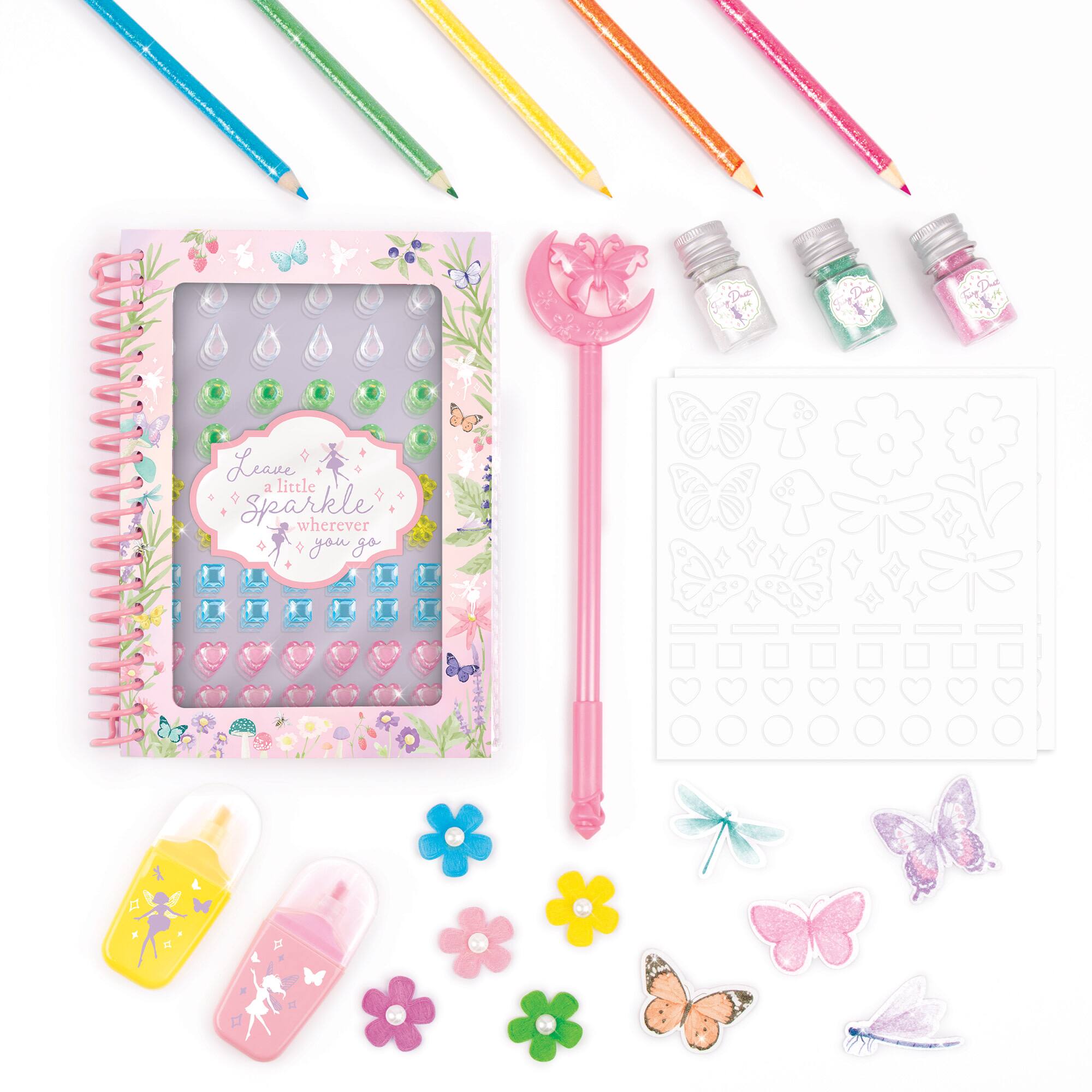 Make It Real™ 3C4G® Fairy Garden Novelty Sketching Set
